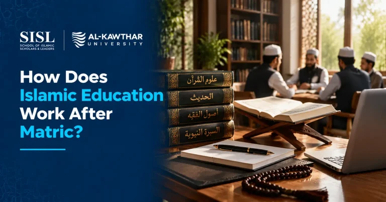 Islamic education after matric