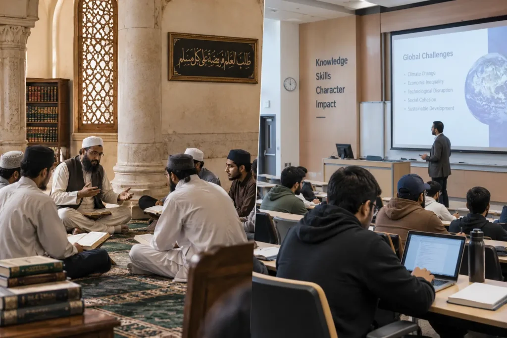 Teaching Style and Environment: The Halqah vs. The Lecture Hall