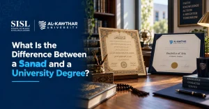 Difference Between a Sanad and a University Degree